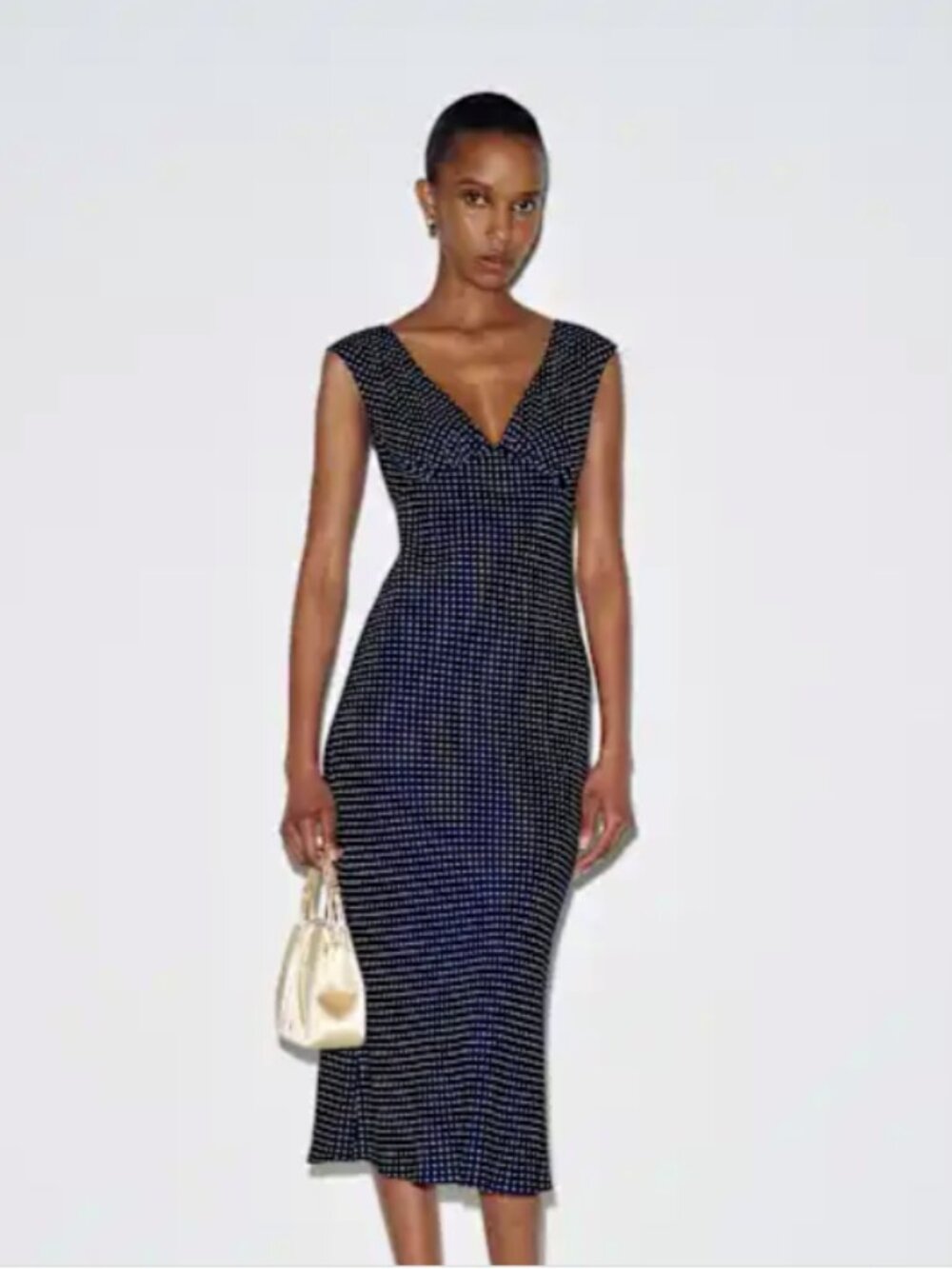 Reformation Midi Dot Dress